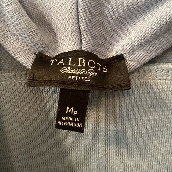 Talbots button front cardigan size MP - Picture 3 of 5